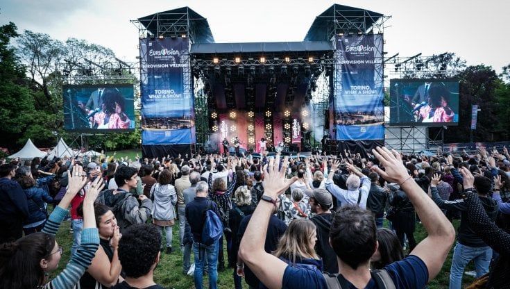 Eurovision, il Village apre a tutto volume. Domenica la serata di gala a Venaria