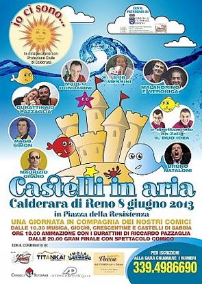 Comici, magie e castelli di sabbia<br /> per aiutare i bambini a guarire
