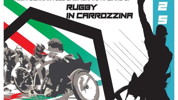 Rugby in carrozzina, al via il campionato italiano 2025