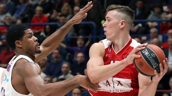 Basket, Eurolega: Milano si arrende al Cska Mosca