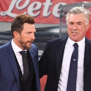 Roma, Di Francesco: "Dispiace, ma il Napoli ha meritato di pareggiare"