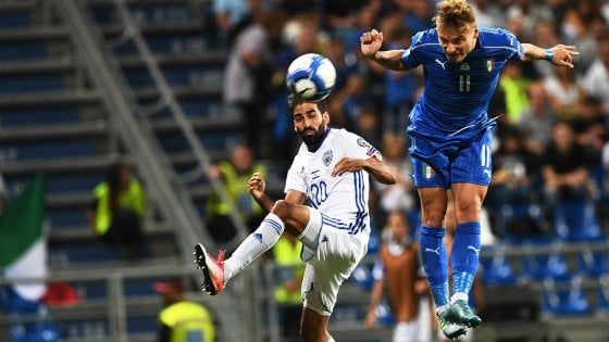 Qualificazioni Mondiali, Italia-Israele 1-0: gli azzurri soffrono, ci pensa Immobile