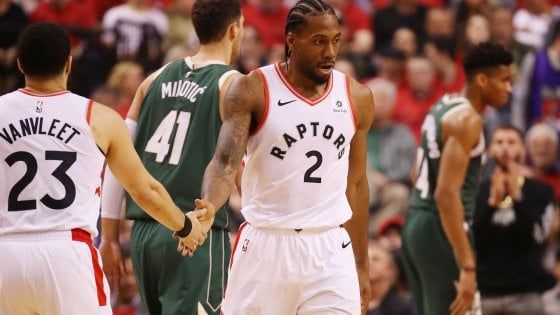 Basket Nba, finale Est: Toronto completa la rimonta, 2-2 con Milwaukee