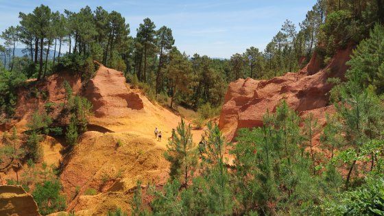 Roussillon, tutte le tonalità dell'ocra