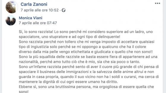 "Sì sono razzista", l'ammissione su Facebook dell'assessora alla coesione sociale del Municipio