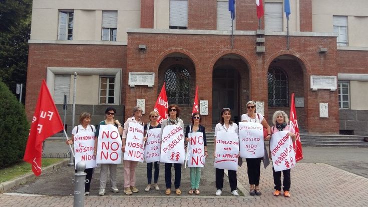 Collecchio: sciopero del personale dell'asilo Allende