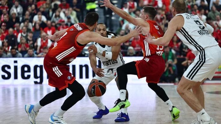 La Virtus si smarrisce dopo il testa a testa, il Bayern segna e vince
