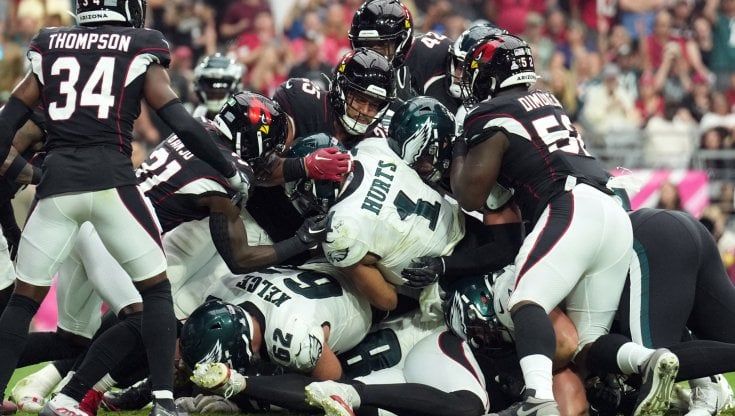 Nfl, Hurts decisivo per gli Eagles. Sorpresa Jets. Brady avanti con fatica. Che Cowboys