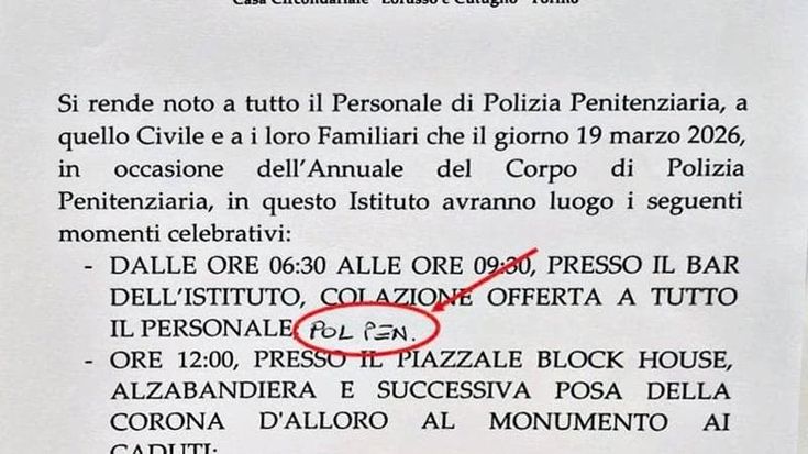 Il bluff della colazione per tutti: scoppia il caso dentro al carcere