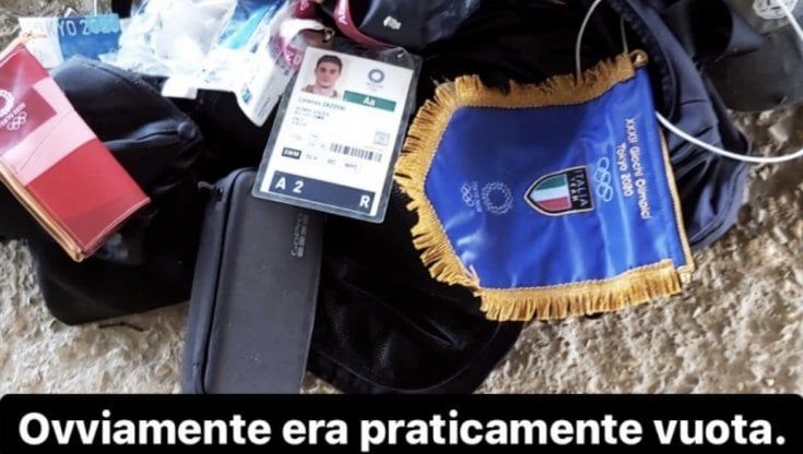 Lorenzo Zazzeri, ritrovato il borsone con alcuni ricordi dell'Olimpiade sotto un ponte in riva all'Arno 