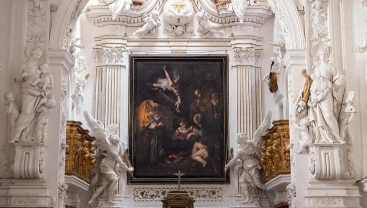 Next, una serata per ricordare la Natività di Caravaggio trafugata