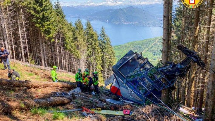 Incidente funivia Stresa-Mottarone: cavi controllati nel 2020, dovevano durare otto anni