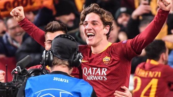 Champions, Roma-Porto 2-1: doppietta di Zaniolo, Adrian Lopez tiene in corsa i lusitani