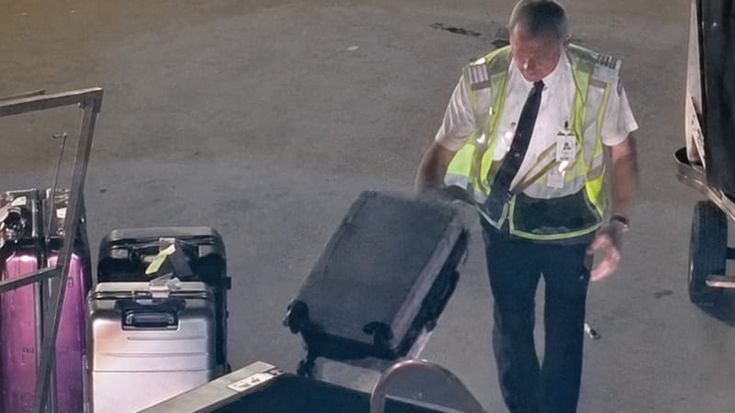 Atlanta (Usa), un solo addetto alle valigie: il pilota lascia l’aereo e gli dà una mano a caricarle