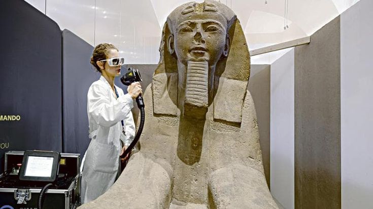 Il vero enigma della mitica sfinge era nei suoi colori