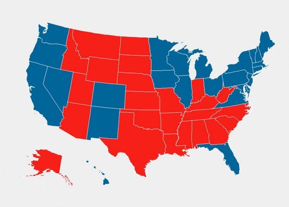 Presidenziali Usa, altro che mappe: per capire chi vince ci vuole un cartogramma