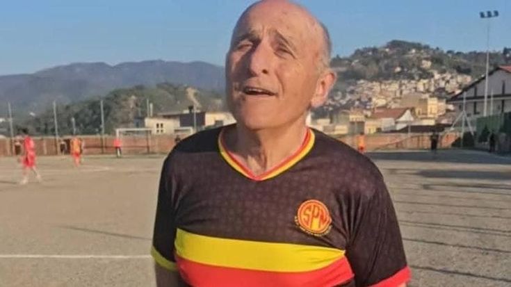 Ottant’anni e non sentirli, nonno Nino torna in campo: “L’emozione non ha età”