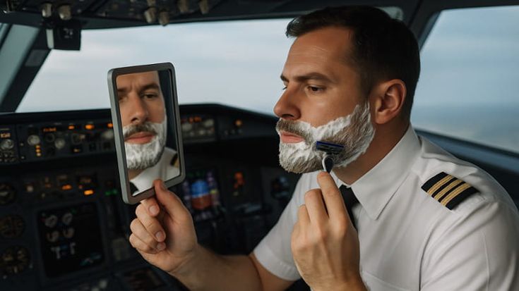 “Aerei, pericolosa la barba per il pilota”. L’ultima crociata della sicurezza