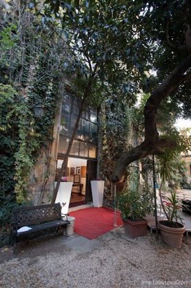 Nel giardino di "Vacanze romane" di via Margutta il mercatino di Natale
