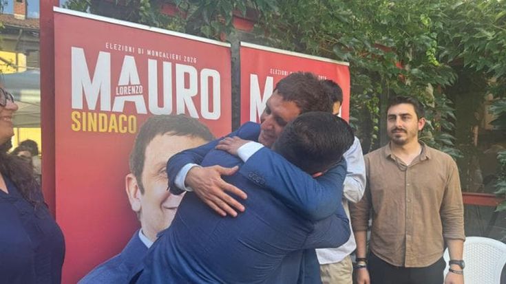 Moncalieri resta fortino rosso, Mauro eletto anche senza i 5 Stelle: “Ma è la vittoria dell’unità”