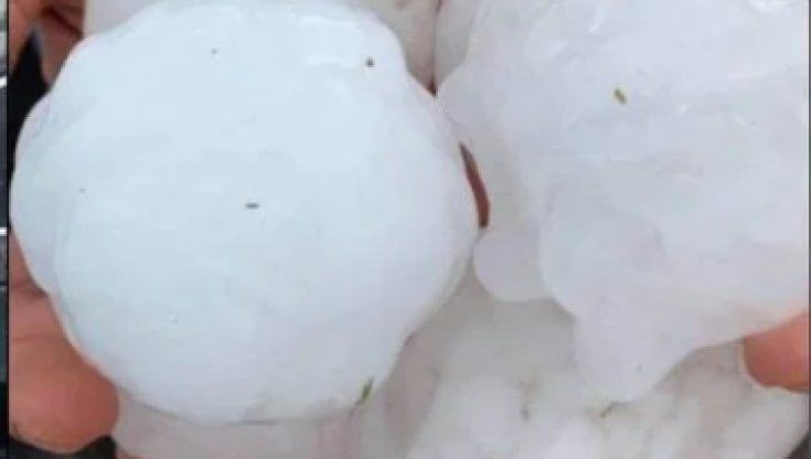 Grandinata nel Parmense: la Provincia chiede lo stato di calamità naturale