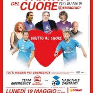 Emergency, luned&igrave; 19 a Firenze la "partita del cuore" per i suoi vent'anni