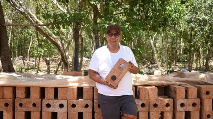 Mexico: how to turn seaweed into bricks