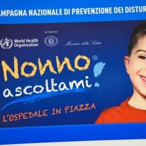 Ospedale in piazza contro la sordità
