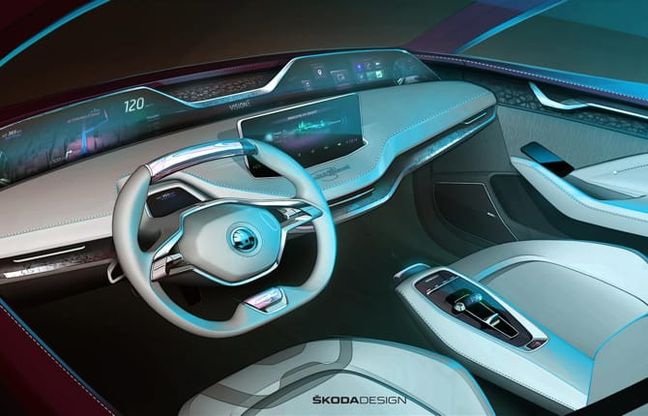 Škoda Vision E, il futuro è elettrico