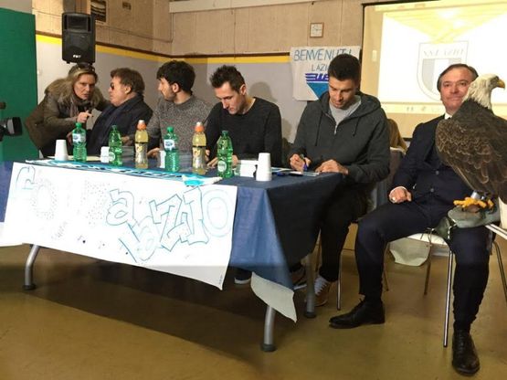 Klose, Castaldi, Guerrieri e Olympia tra gli alunni della scuola Rodari