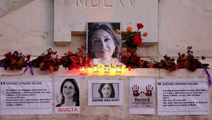 Malta, 15 anni al reo confesso dell'assassinio di Daphne Caruana Galizia