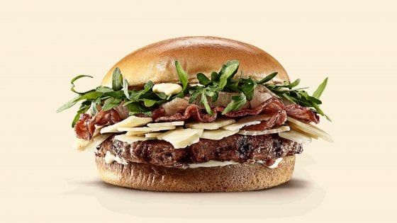 I panini gourmet di Burger King con Parmigiano Reggiano e nduja