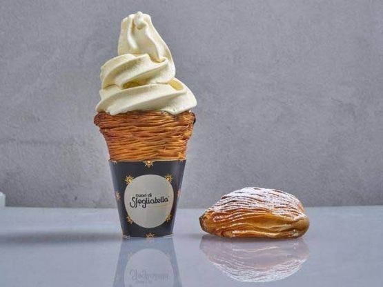 Nasce Konosfoglia, la sfogliatella al gelato