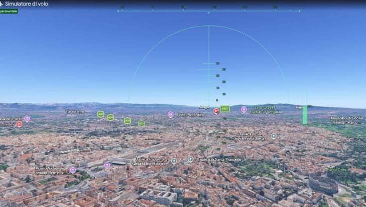 Google Earth lancia un simulatore di volo gratuito: ecco come usarlo