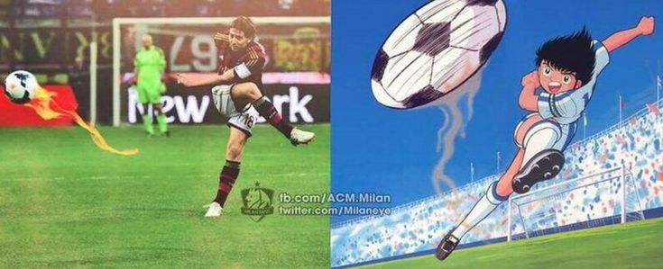 Montolivo su Twitter: "Ho segnato come Holly e Benji"