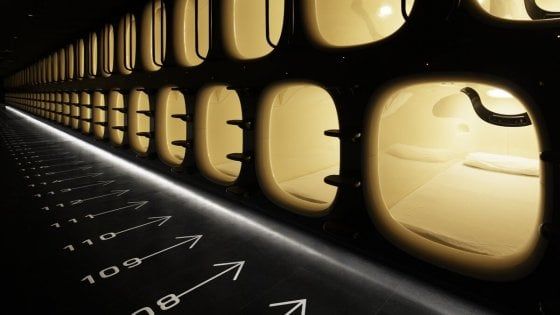Capsule hotel, ma con tutti i comfort. Per uno stop diverso in aeroporto