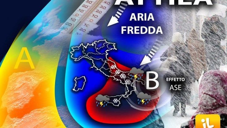 Previsioni meteo, freddo in arrivo dalla Russia: temperature giù di 5-6 gradi