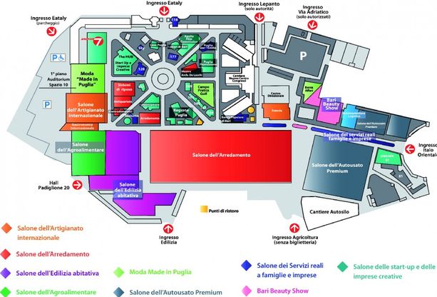MAPPA / La 77esima Fiera del Levante