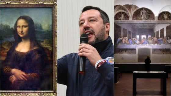 "L'Ultima cena? Mai vista". Salvini scherza sulle celebrazioni di Leonardo: "Ci riprendiamo la Gioconda"
