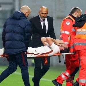 Roma, Spalletti: "L'infortunio di Florenzi ci toglie un po' di gioia"