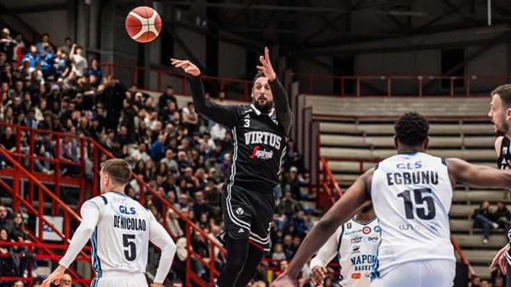 La Virtus cade a Napoli