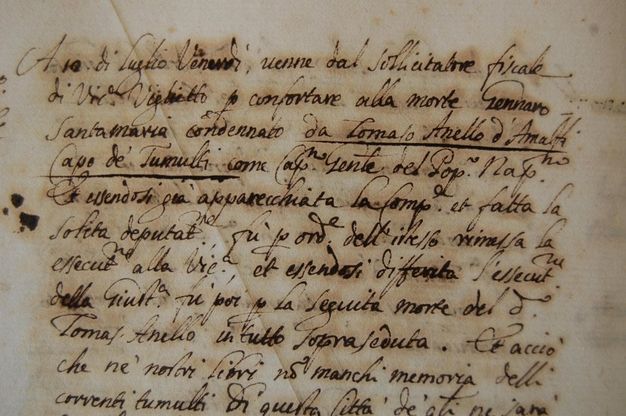 Da Vico alla Pimentel Fonseca, in mostra l'Archivio storico diocesano