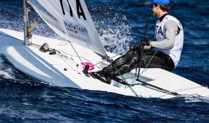 L'acuto di Francesco: il suo Laser vince a Palma