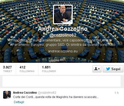 Cozzolino ironizza su de Magistris
