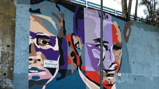 Il 25 Aprile di Milano chiusa per coronavirus: all'Ortica il murale interrotto per i partigiani