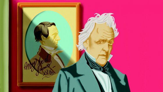 James Buchanan, ufficialmente  «scapolo a vita» 