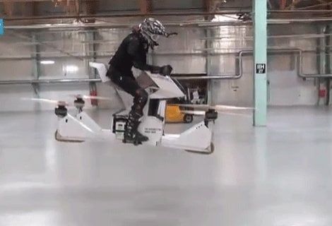 Hoverbike Scorpion-3, la moto volante esiste