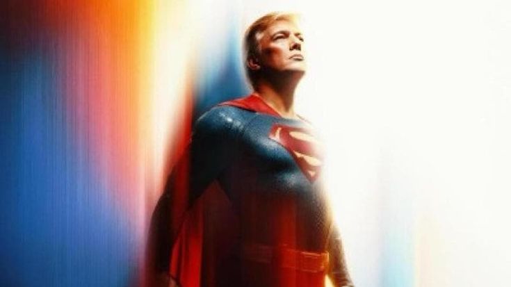 Superman Trump, la Casa Bianca pubblica la foto del presidente come supereroe: “Simbolo di speranza”