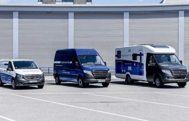 Mercedes Vans eVito, trasporti elettrici