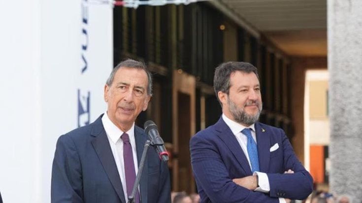 Sicurezza ed elezioni, scintille Salvini-Sala. La Russa: “Se vinciamo a Milano salviamo San Siro”